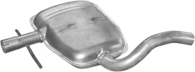 Centre Muffler POLMO 30.88