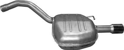 Rear Muffler POLMO 31.008