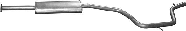 POLMO 31.013 Centre Muffler