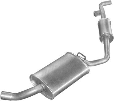 Rear Muffler POLMO 33.07
