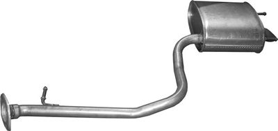 Rear Muffler POLMO 44.06