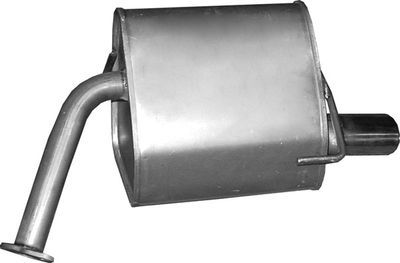Rear Muffler POLMO 46.36