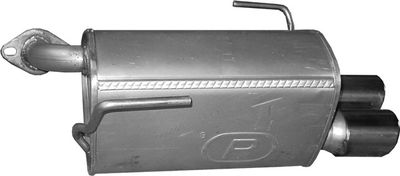 Rear Muffler POLMO 46.45