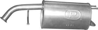 Rear Muffler POLMO 47.71