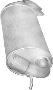 Rear Muffler POLMO 53.10