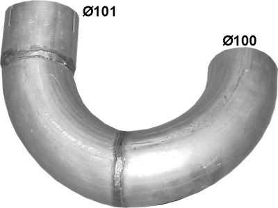 Exhaust Pipe POLMO 61.28