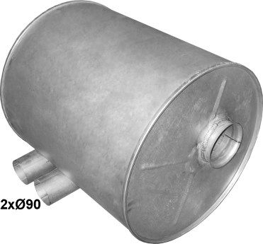 POLMO 61.30 Rear Muffler