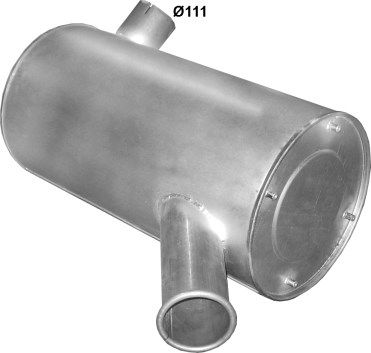Rear Muffler POLMO 64.01