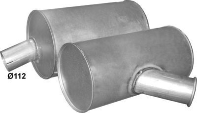 Rear Muffler POLMO 64.11