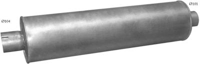 Rear Muffler POLMO 67.00