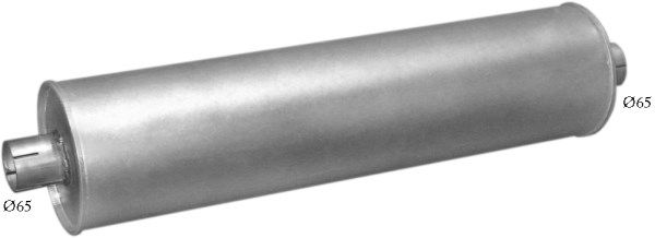 POLMO 68.10 Rear Muffler