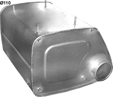 Rear Muffler POLMO 68.21