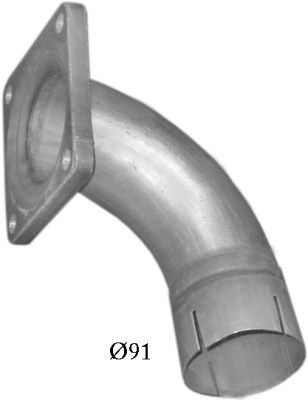 Exhaust Pipe POLMO 68.26