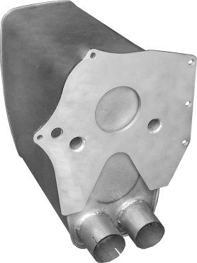 Rear Muffler POLMO 68.37