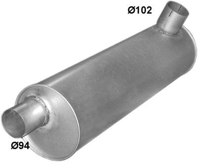 POLMO 68.45 Rear Muffler