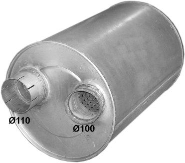 POLMO 68.46 Rear Muffler