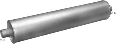 Rear Muffler POLMO 69.16