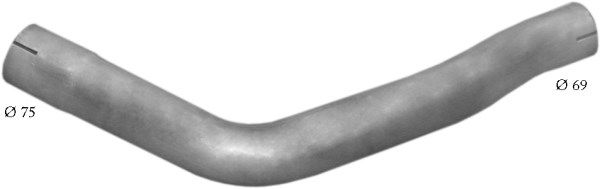 POLMO 69.19 Exhaust Pipe