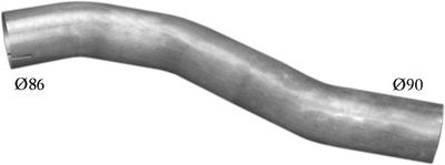 Exhaust Pipe POLMO 69.22