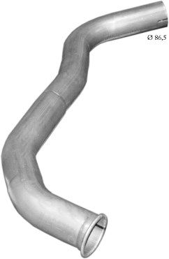 Exhaust Pipe POLMO 69.54