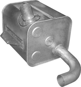 Rear Muffler POLMO 69.68