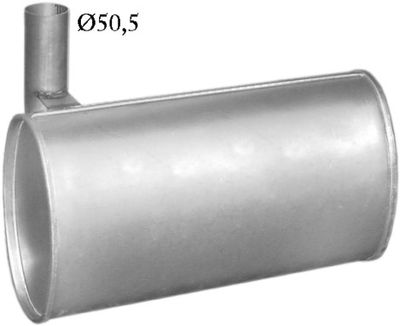 Rear Muffler POLMO 69.72