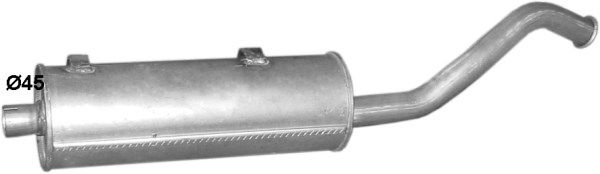 POLMO 69.77 Rear Muffler