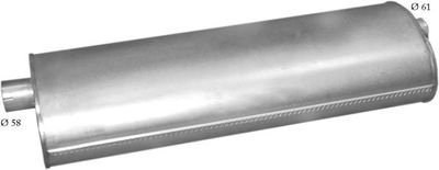 Rear Muffler POLMO 70.08