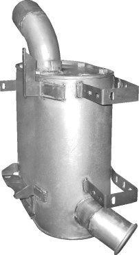 Rear Muffler POLMO 70.20