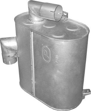 Rear Muffler POLMO 70.25