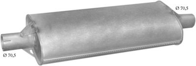 Rear Muffler POLMO 72.01