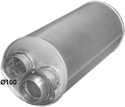 Rear Muffler POLMO 75.26