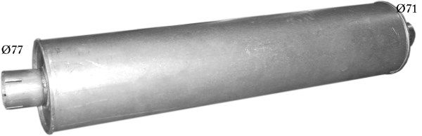 POLMO 78.00 Rear Muffler