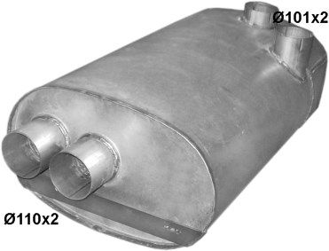 Rear Muffler POLMO 79.00
