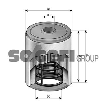 PURFLUX A3053 Air Filter