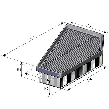 PURFLUX A3131 Air Filter