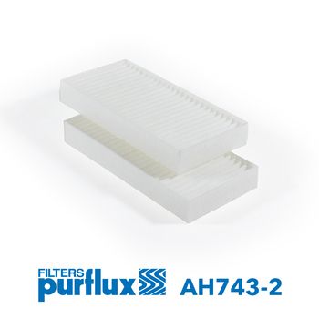 Filter, cabin air PURFLUX AH743-2