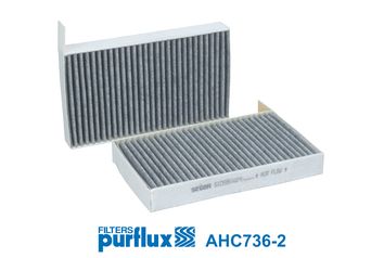 PURFLUX AHC736-2 Filter, cabin air