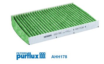 Filter, cabin air PURFLUX AHH178