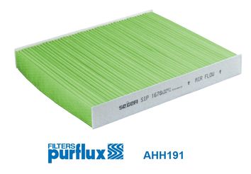 Filter, cabin air PURFLUX AHH191