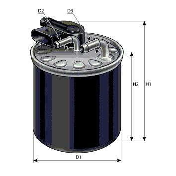 Fuel Filter PURFLUX FCS968