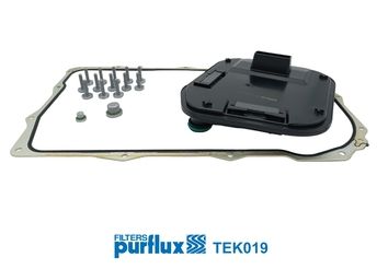 Hydraulic Filter Kit, automatic transmission PURFLUX TEK019