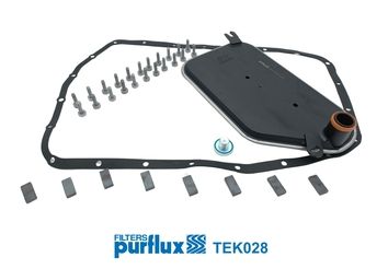 Hydraulic Filter Kit, automatic transmission PURFLUX TEK028