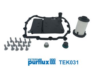 Hydraulic Filter Kit, automatic transmission PURFLUX TEK031
