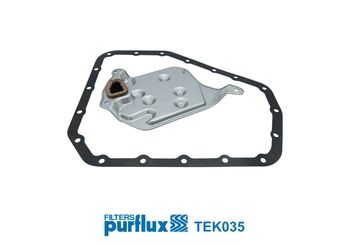 Hydraulic Filter Kit, automatic transmission PURFLUX TEK035
