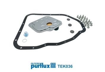Hydraulic Filter Kit, automatic transmission PURFLUX TEK036
