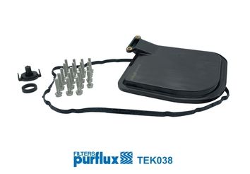 Hydraulic Filter Kit, automatic transmission PURFLUX TEK038