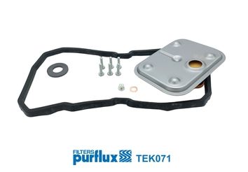 Hydraulic Filter Kit, automatic transmission PURFLUX TEK071