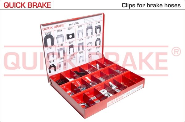 QUICK BRAKE 0009 Assortment, fasteners