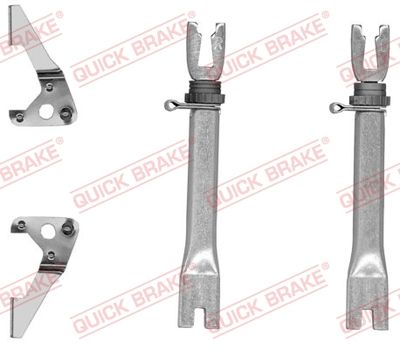 Adjuster Set, drum brake QUICK BRAKE 102 53 025